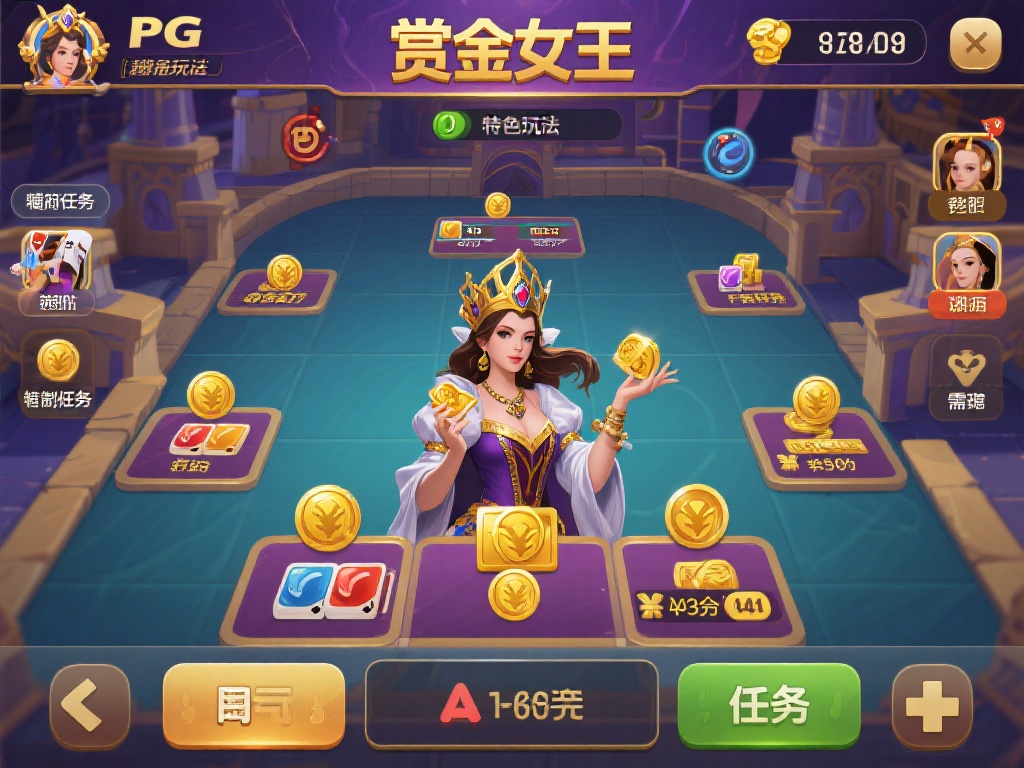 深挖PG赏金女王的特色玩法
PG赏金女王是一款以